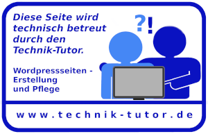 Technisch betreut durch den Technik-Tutor